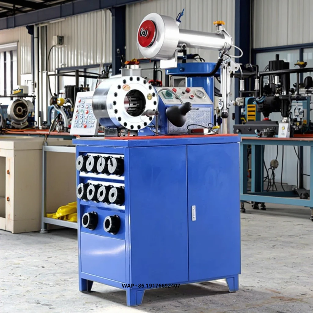 

Пресс для обжима гидравлических шлангов для тяжелых условий эксплуатации - ЧПУ-управление - Совместимость с различными размерами (для механиков/подрядчиков)