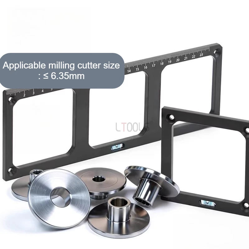 Trimming Machine Profiling Grooving Tools Depth Positioning Trimmer Gauge Switch Socket Slotting Positioning Mold with Bubbles