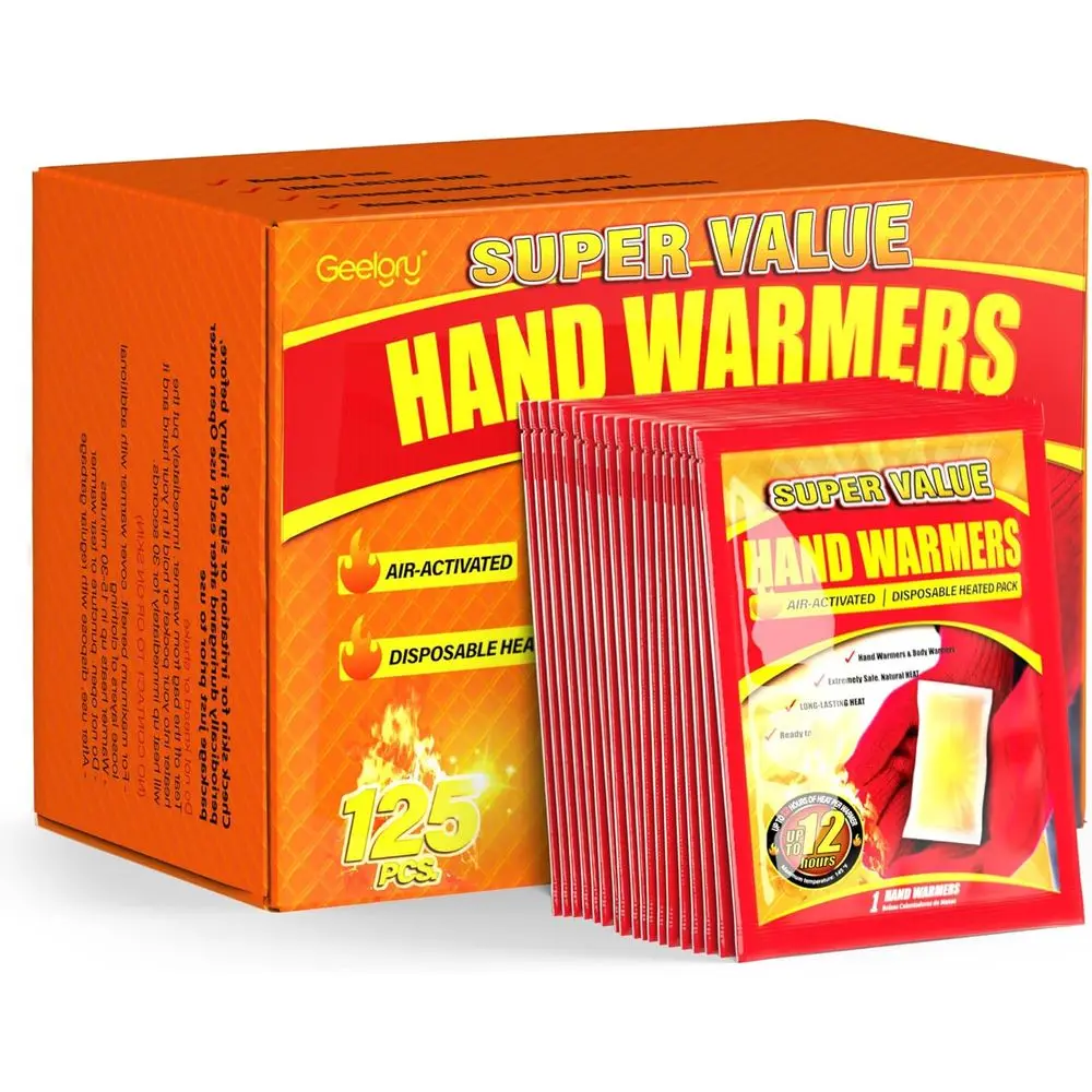 

Portable Disposable Hand Warmers, Lasts Up to 12 Hours, Ideal for Outdoor Activities and Winter Comfort