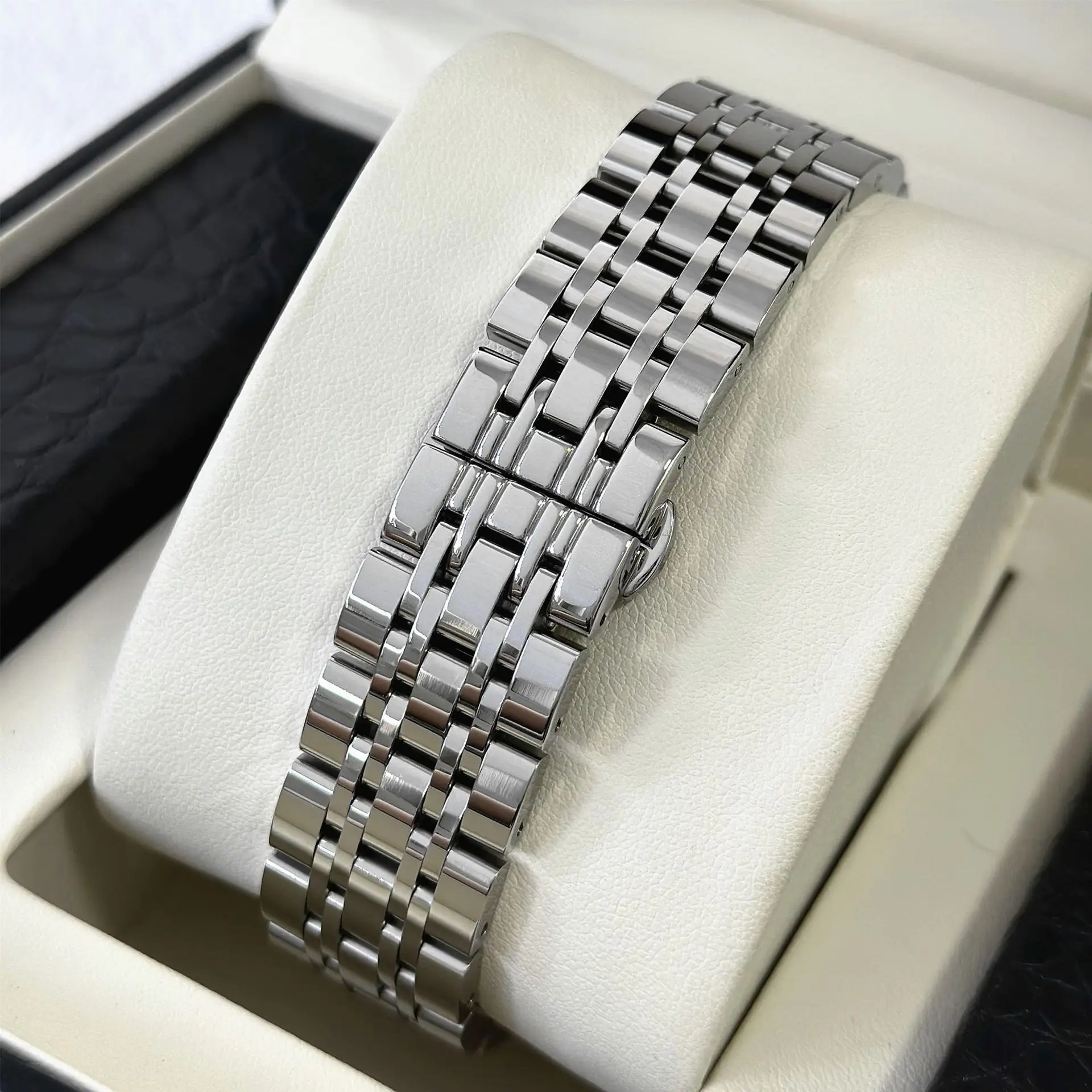 Nouvelle montre pour hommes marque grand cadran affaires calendrier étanche haute qualité en acier inoxydable mâle mode Quartz montres à Quartz cadeau