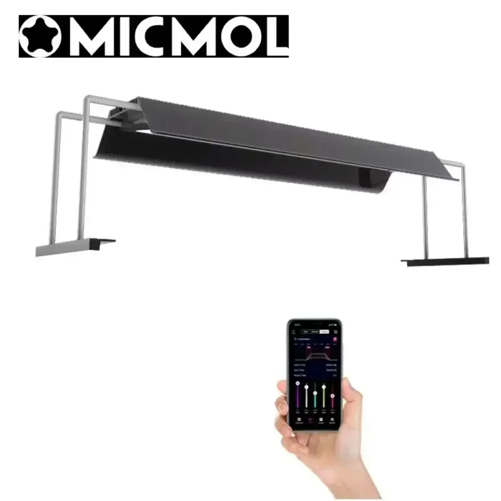 Micmol Master Series Aquascaping Light Master 450 600 900 1200 Full Spectrum Planted LED Lamp