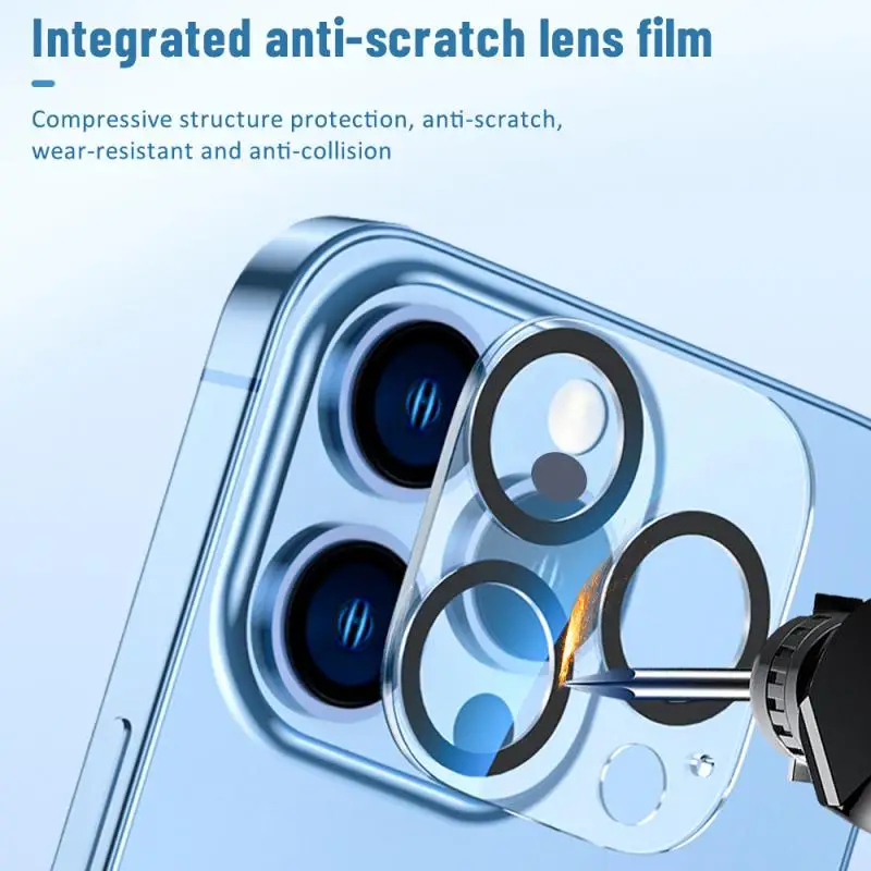 1PCS Full Cover Camera Tempered Glass Camera Screen Protector Lens Protective Film Glass For 14 13 Max 13Pro 12 11