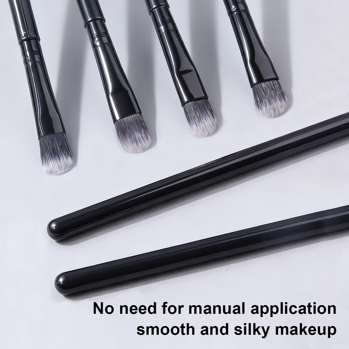 12 個のソフトアイメイクブラシ、アイシャドウブラシ、ブレンディングブラシ、眉毛ブラシ、コンシーラーブラシ、多機能美容ツール