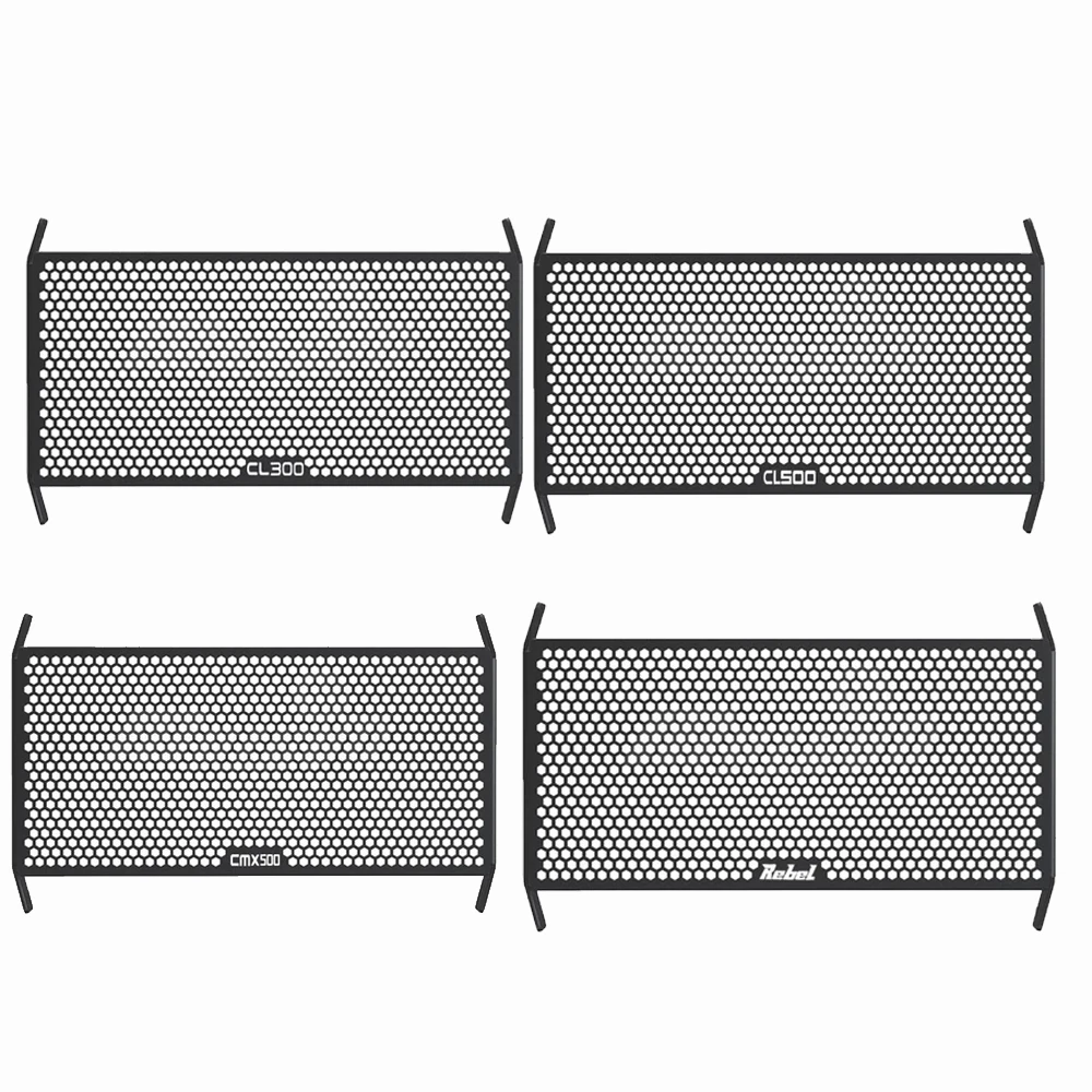 

Radiator Guard Grille Protector Cover For HONDA CMX 300 500 Rebel CMX300 CMX500 2017 2018 2019 2020 2021 CL500/CL300 2023-2024