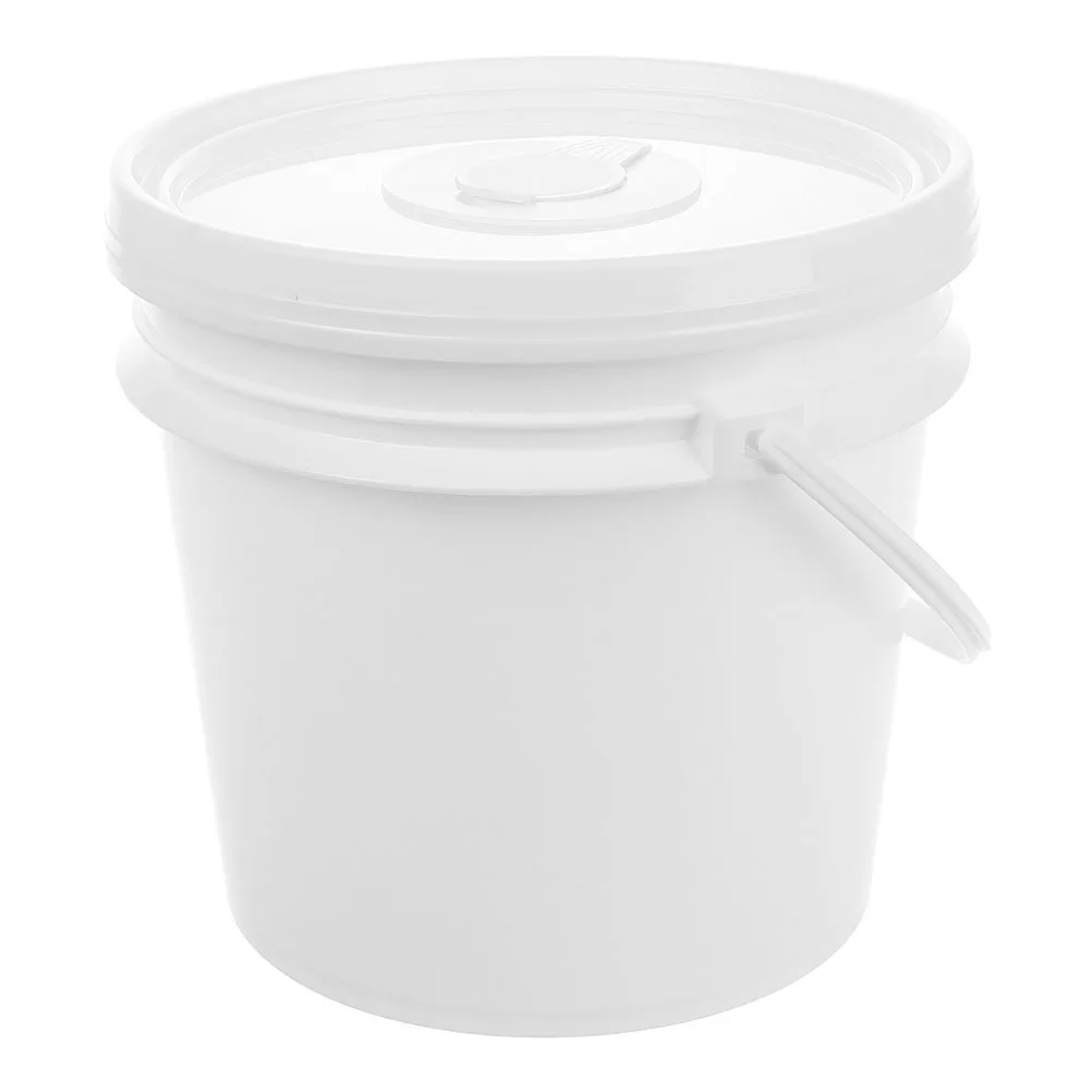 موزع مناديل بلاستيكية بيضاء قابل لإعادة الملء، دلو حمام محمول بسعة كبيرة لاستخدام السيارة