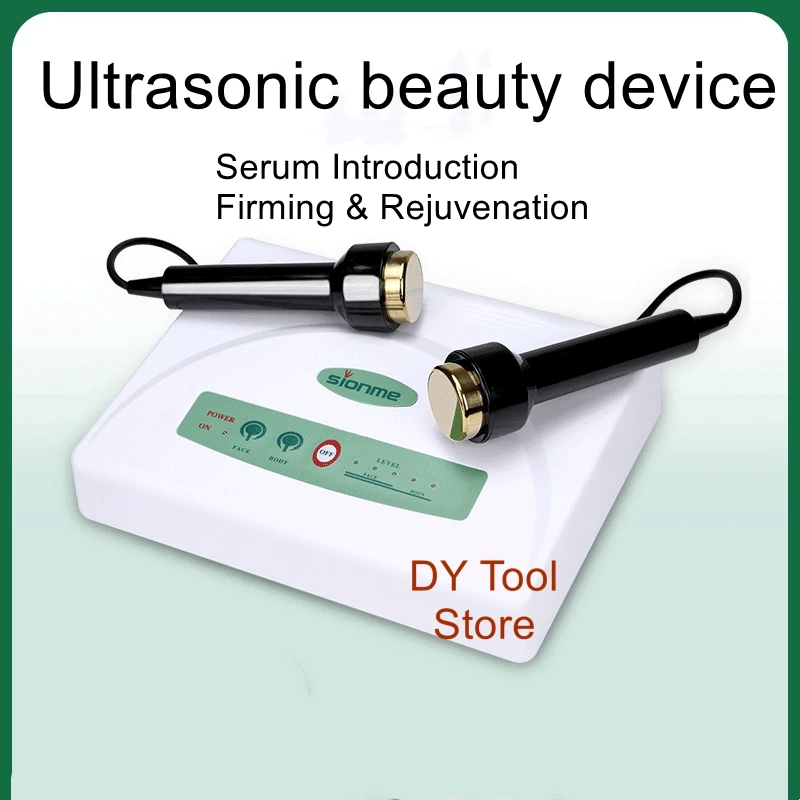 

Ultrasonic import instrument titanium double probe home beauty salon deep repair cosmetology instrument