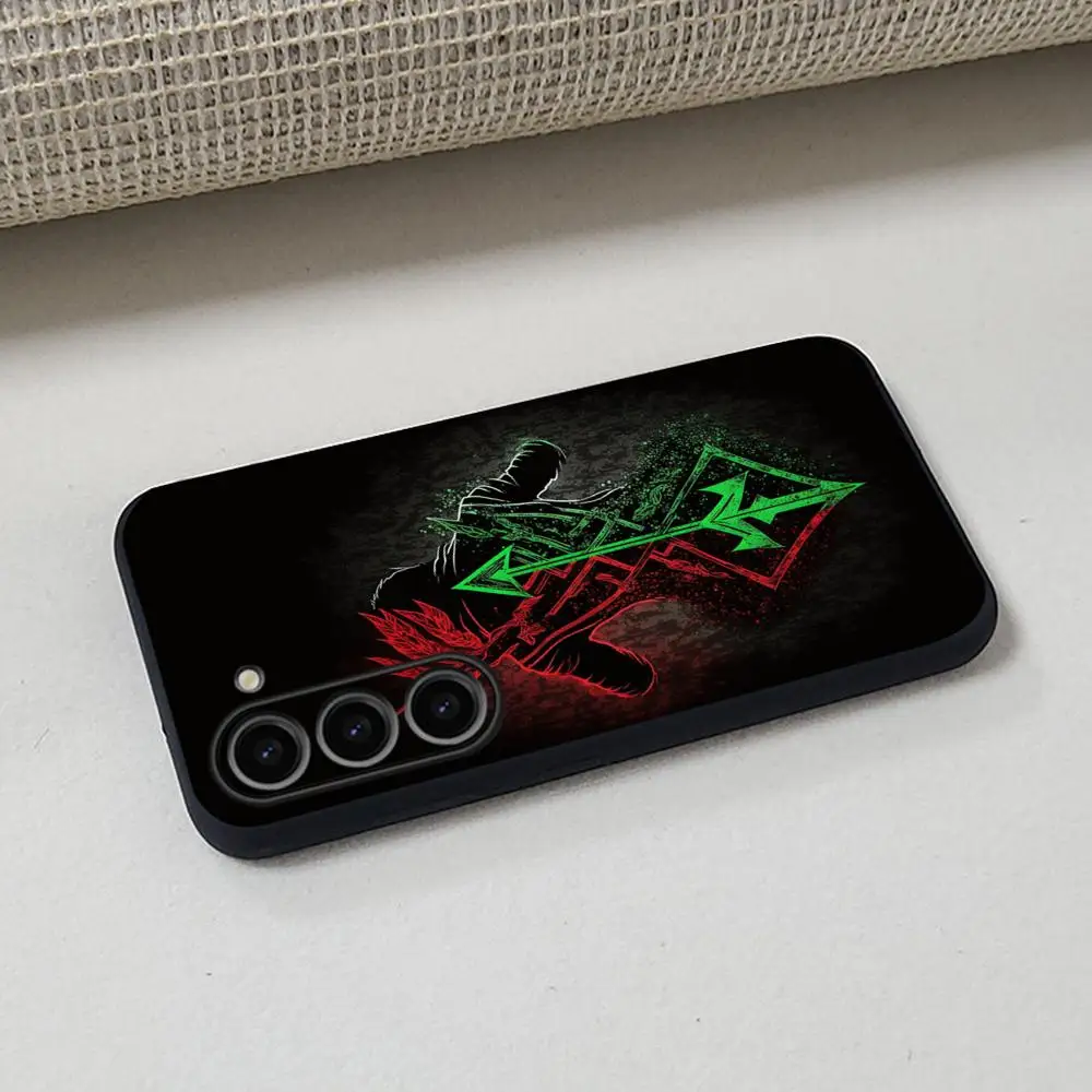 S-stock fashion design ins Phone Case For Samsung Galaxy S26 S25 S24 S23 S22 S21 Plus Ultra Fold A Soft Black view 4