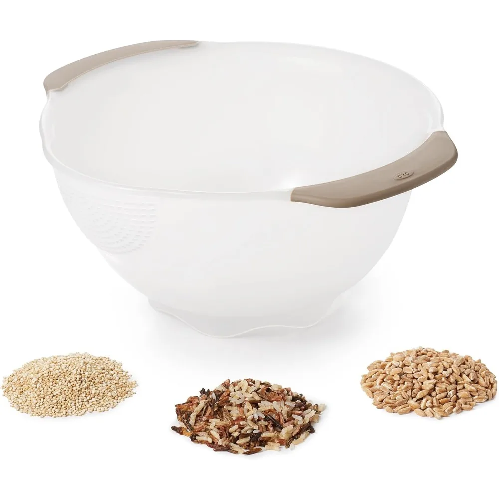 

Good Grips Rice & Small Grains Washing Colander, 15.4 x 23.3 x 13.9 cm