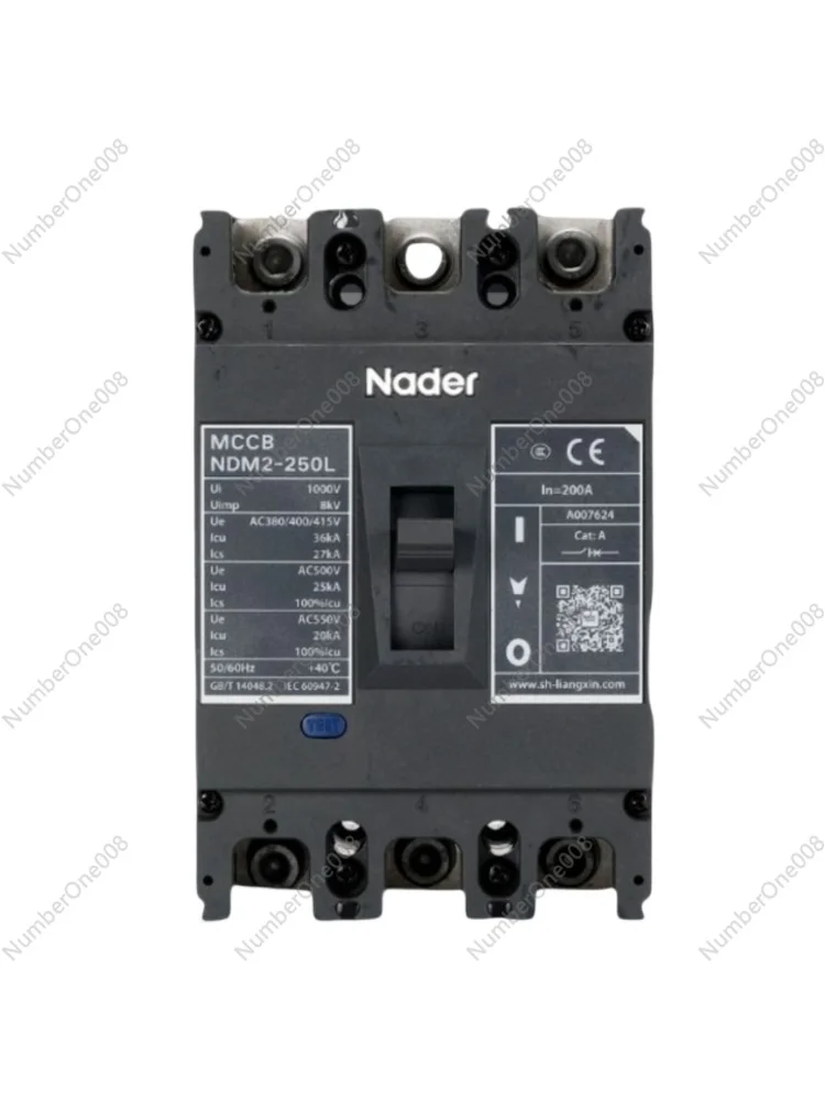 NDM2-250C/L/M Molded Case Circuit Breaker 63L 125C 400m 630M 800h