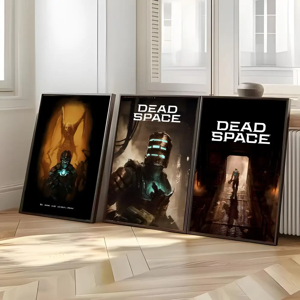 Game Horror D-Dead Space Poster Distinct Home Decor Concepts Chic Indoor Art Pieces