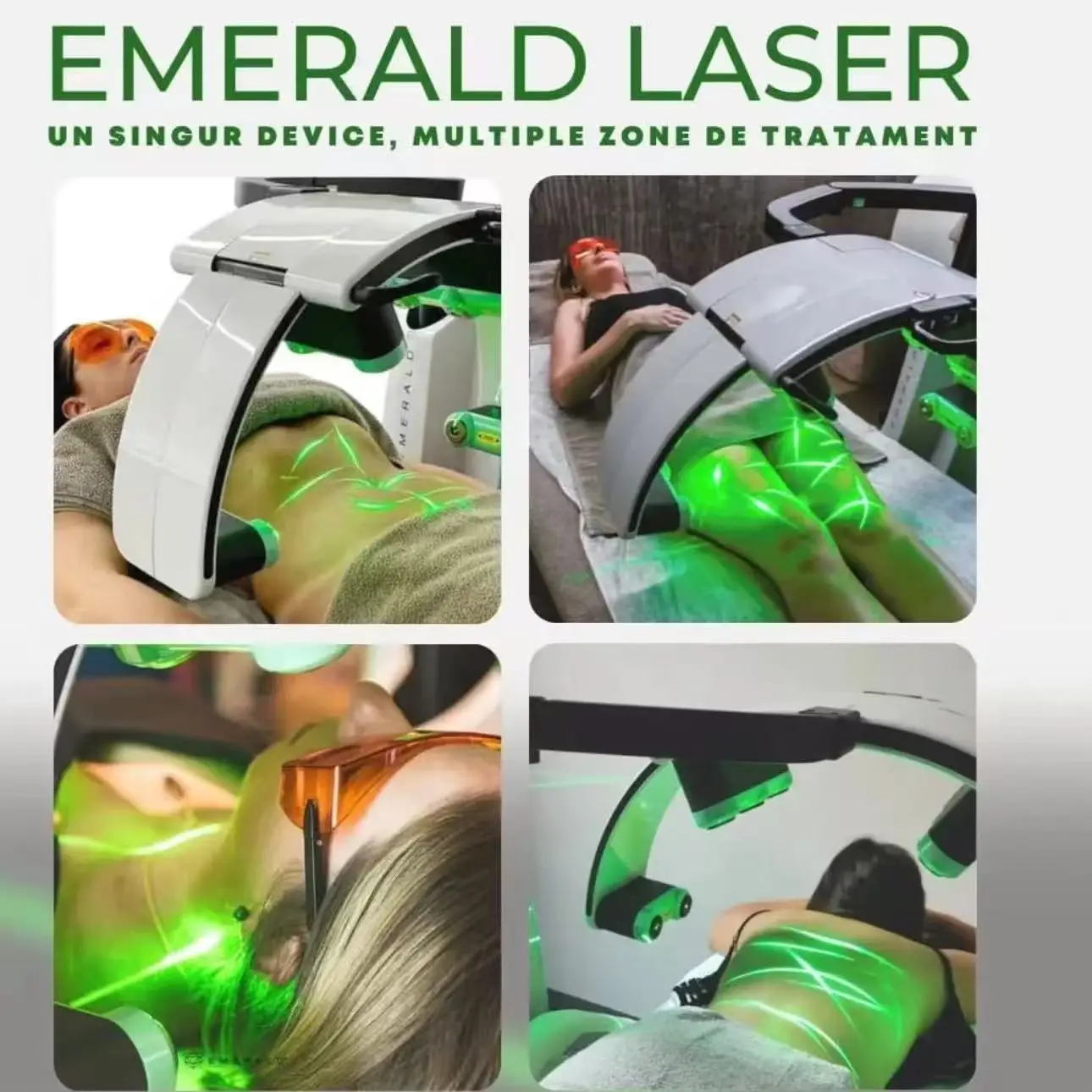 

10D Emerald lose Weight Machine SLyric 532nm Green LightBurn Fat Body Slimming Body Shaping Beauty SPA Machine