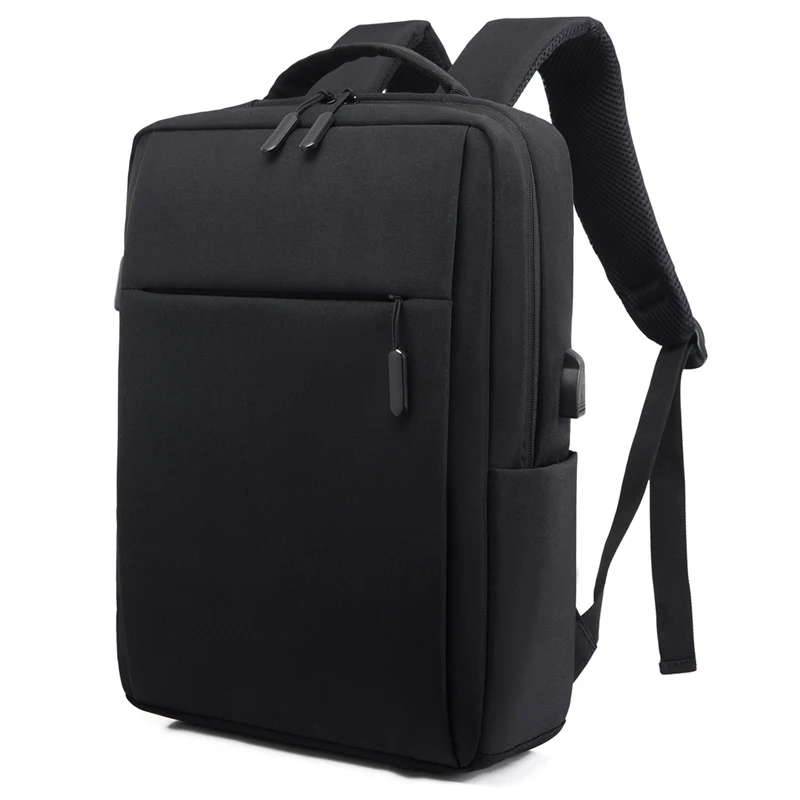 Business Men\'s Backpack  Waterproof Design Multi-layer Comfortable Backpack USB Charging Port Large Capacity Laptop Compartment