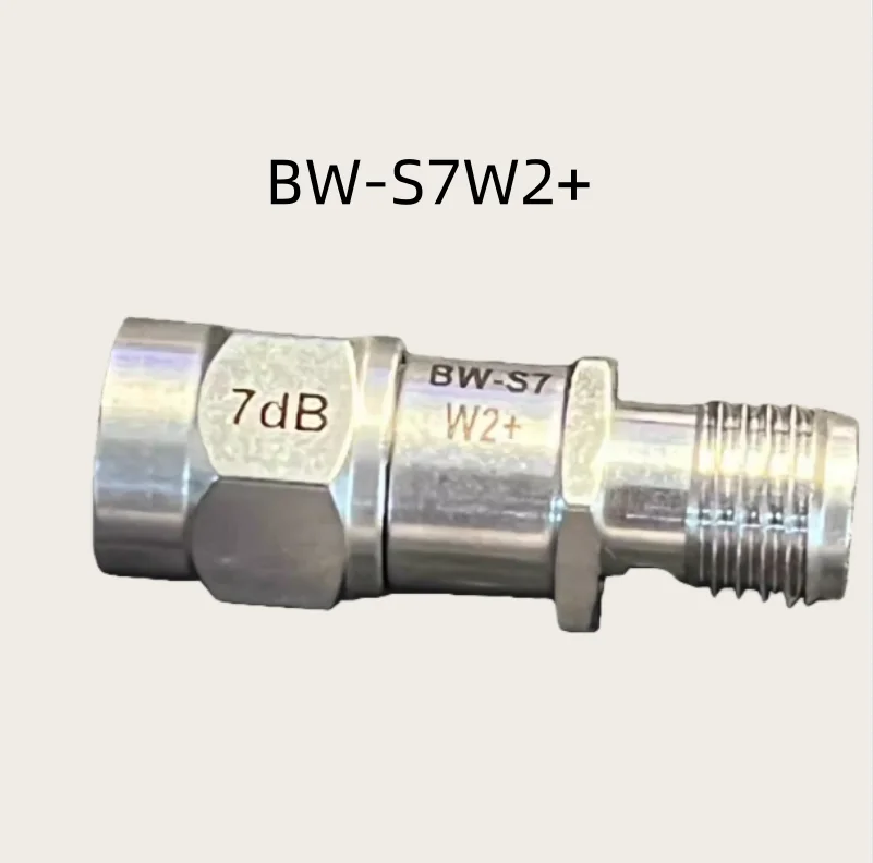 BW-S7W2+ Frequency range 0Hz~18GHz, power 2W, impedance 50Ω, attenuation value 7dB