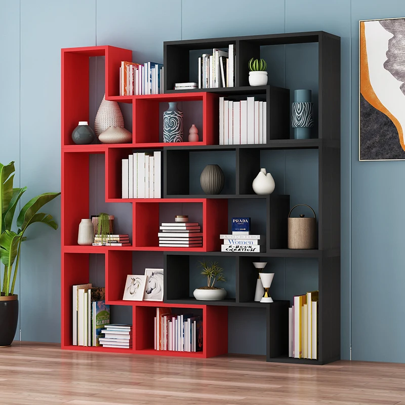 

combination bookshelf bookcase creative corner bookshelf bedroom floor simple shelf partition display rack