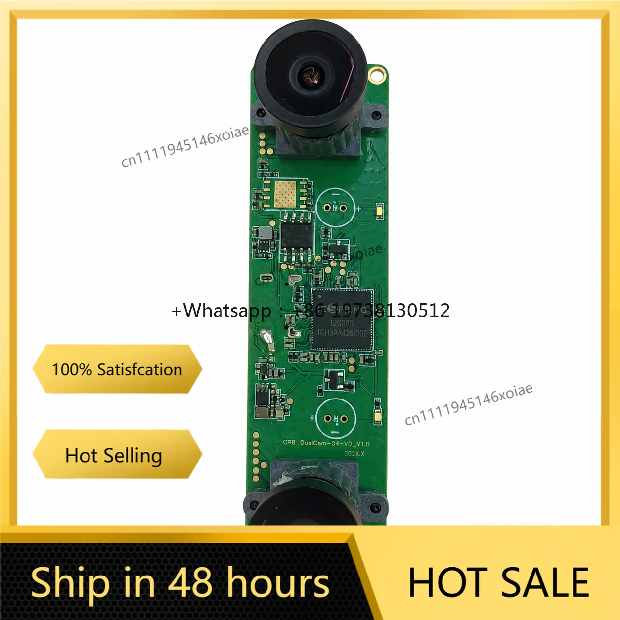 merrillchip-mcpcba-ch9266-robot-vision-camera-module-dual-5mp-sensor-synchronous-frame-ai-vision-solution