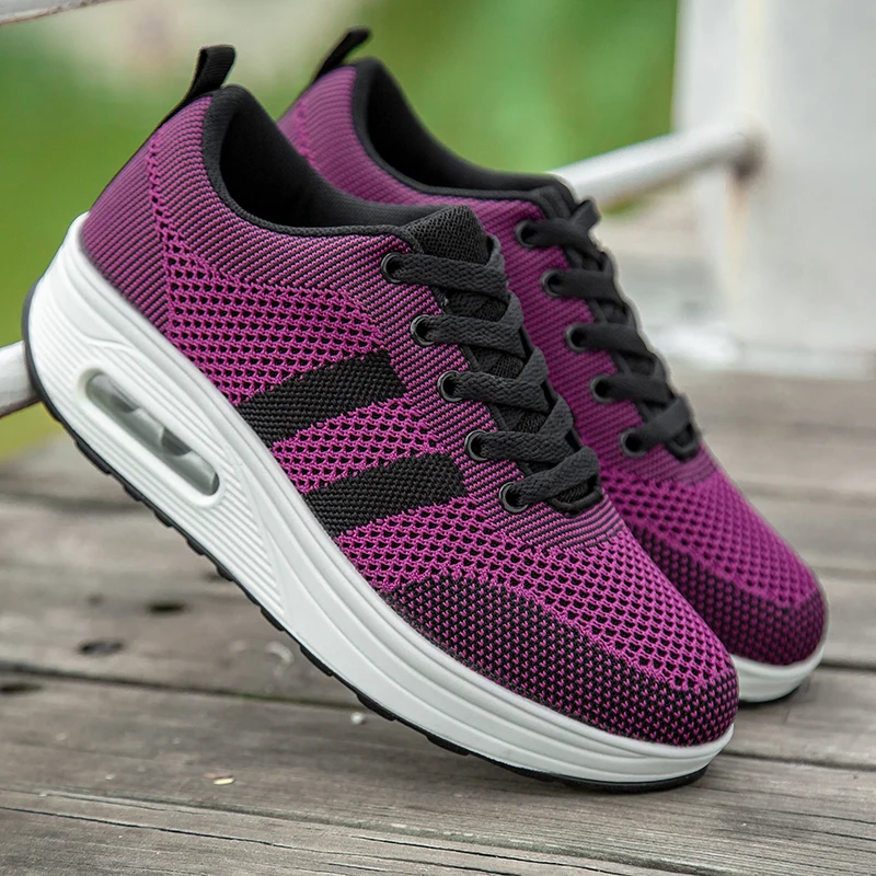 Shoes for Women Platform Casual Sneakers Shoes Mesh Breathable Running Shoes Chunky Summer Sports Tenis Shoes 2025 Luxury Shoes