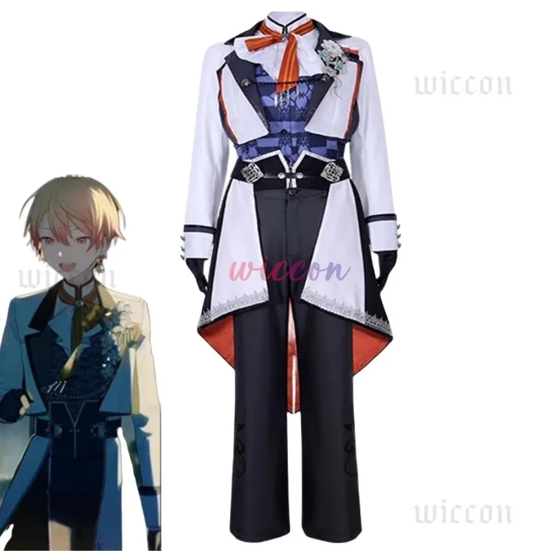 DY20Game PJSK Ending Tenma Tsukasa Cosplay Costume Outfits Women Men New Suit Uniform Halloween Uniforms Party Suit Coat Shirt P