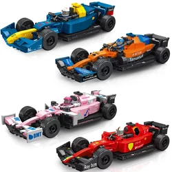 2025 Speed Rally Racing City Champions F1 Building Blocks Vehicle Set FIA Classic Hot Sports Car Model Brick Kids Toy adult Gift