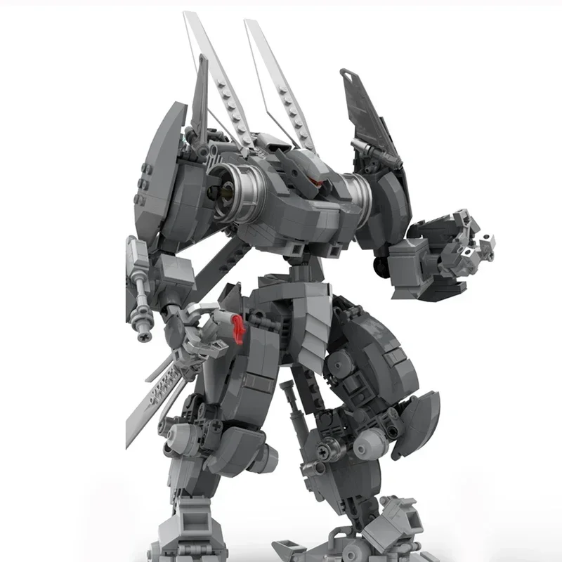 الثقيلة اعتراضية نموذج Moc قوالب بناء Outrider فارس التكنولوجيا وحدات كتل هدايا عيد الميلاد اللعب لتقوم بها بنفسك مجموعات الجمعية