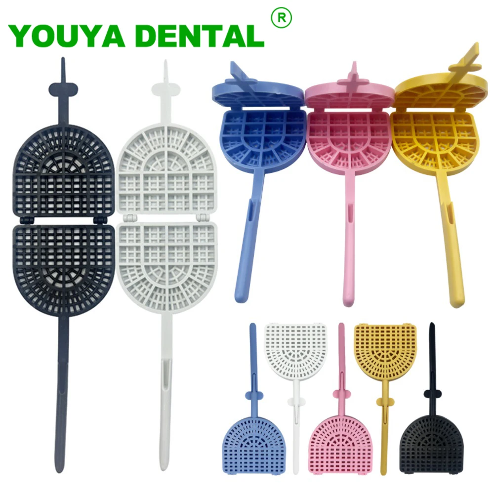 Denture Washing Racket Dental Injection Molding Tooth Wash Tray For Porcelain Dental Veneers Materials Cleaning Polishing Plate