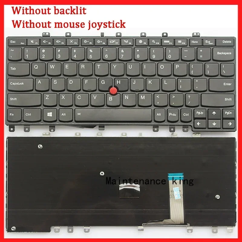 New Laptop Rreplacement Keyboard Compatible for LENOVO IBM ThinkPad S1 Yoga S240 Yoga 12