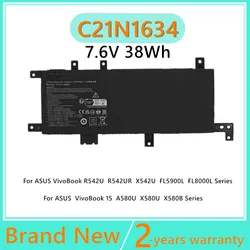 C21N1634 Laptop Battery for ASUS VivoBook R542U R542UR X542U FL5900L FL8000L A580U X580U X580B 2ICP4/59/134