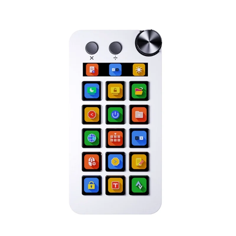 

Stylish-Live Content Creation Controller For Streamdeck Visual Keyboards LCD Button 15 Key Customization For Win 634A