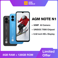 AGM NOTE N1 Smartphone: 8GB/128GB, Unisoc T606 CPU, 6.52\