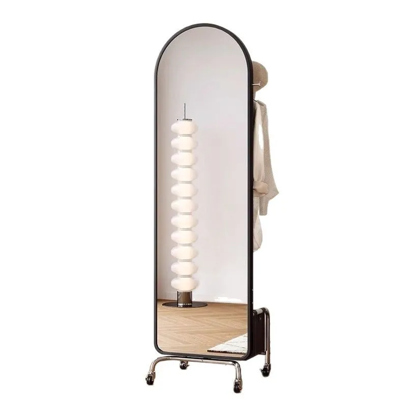 

Hanging hanger floor full-length mirror bedroom rotatable vertical full-length mirror