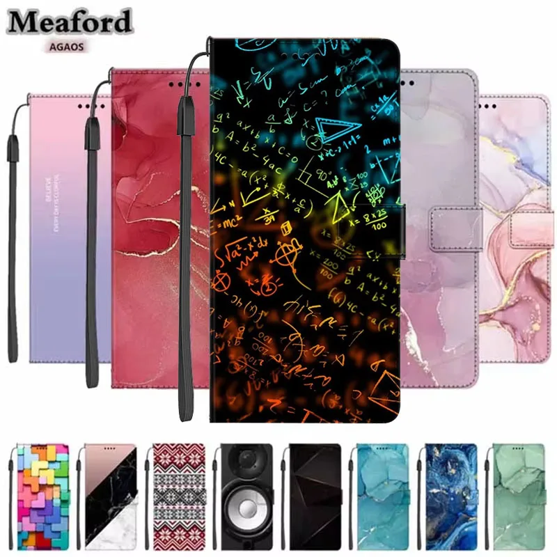 

For Xiaomi 15 Ultra Flip Case Magnetic Wallet Leather Case Colourful Marble Phone Cover For Xiaomi15 Ultra 15Ultra Shield Fundas