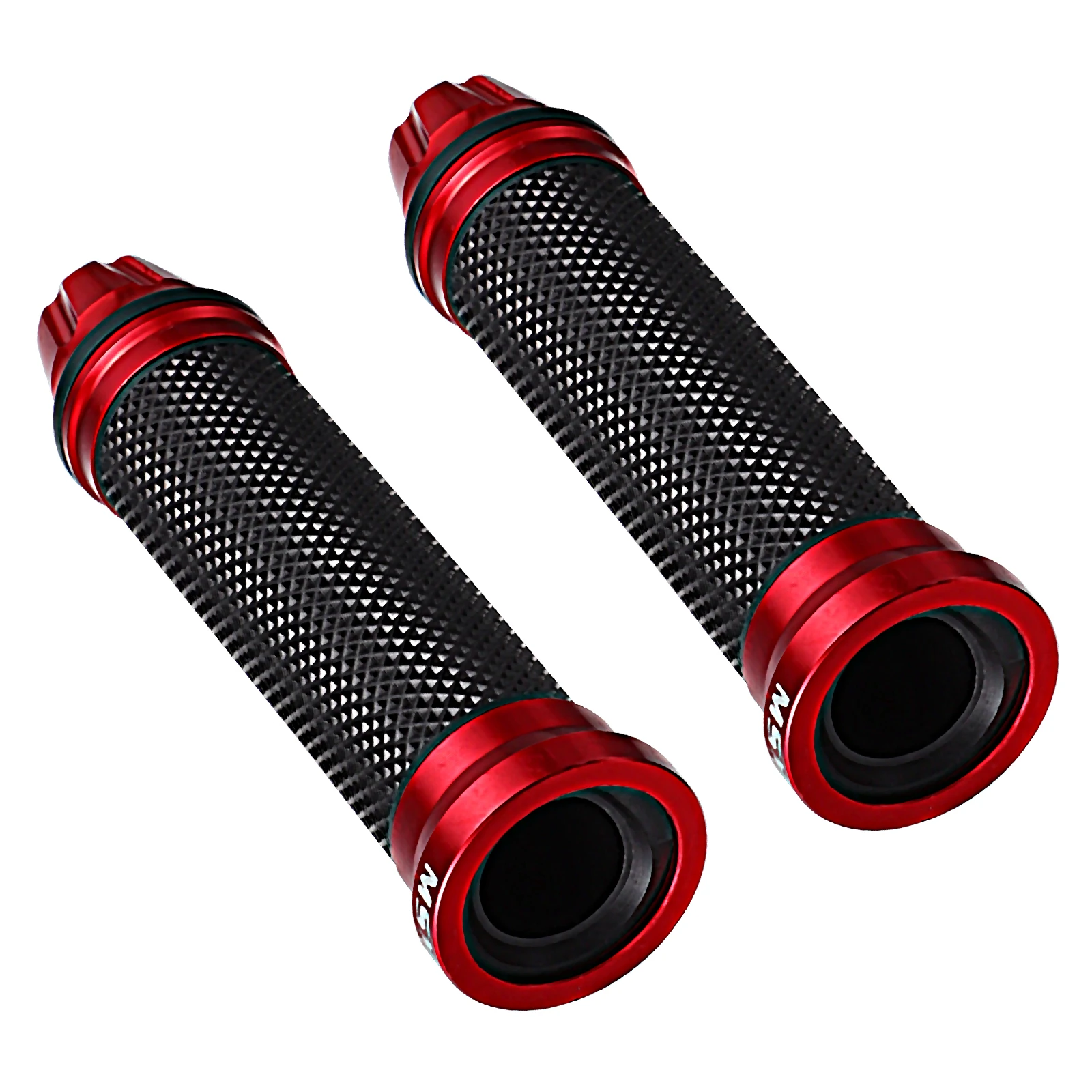 

Aluminum Alloy Plastic Motorcycle Hand Grips Anti Skid Comfortable Handlebar Cover Easy Install Lasting Use Stylish