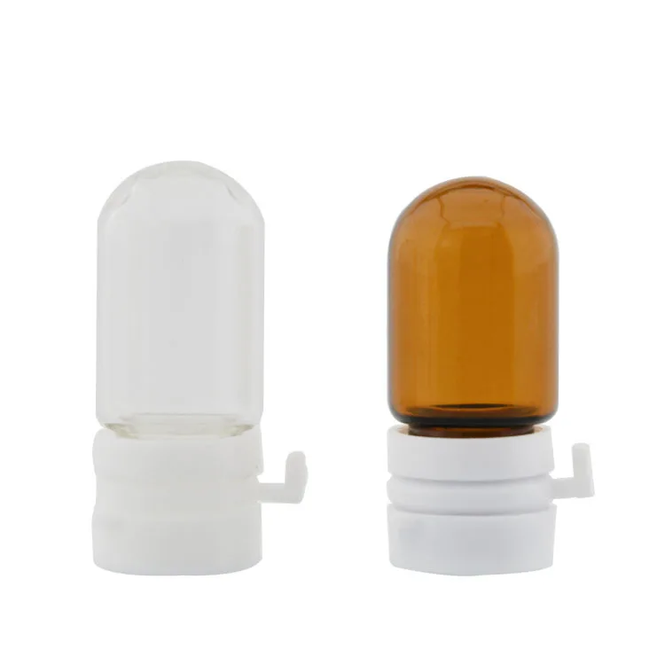 Spot round bottom bulb bottle 5ml 10ml medicine beauty eye cream bottle Ann bottle transparent Celine bottle bayonet bottle