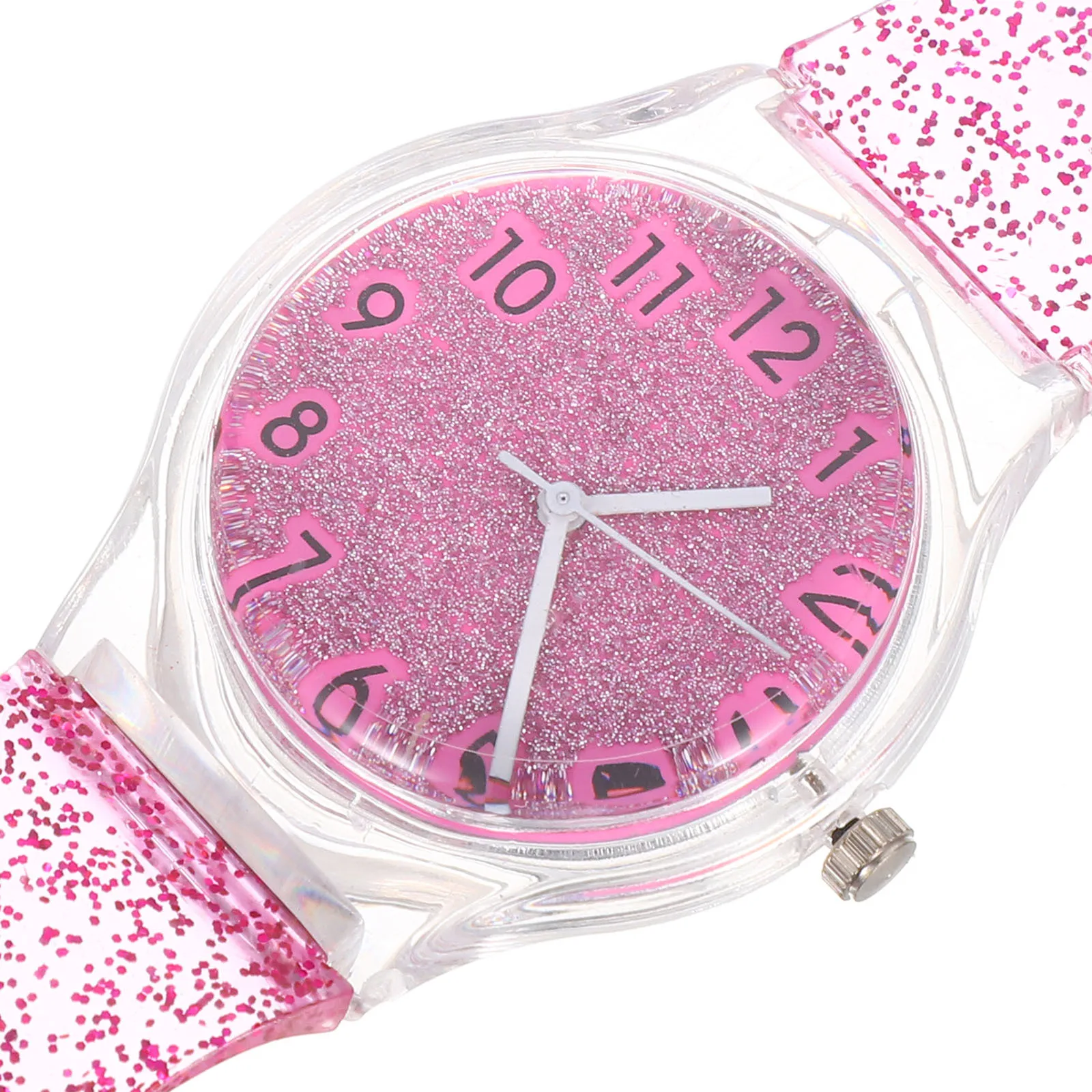 Kids Watch Colorful Shining Design Creative Quartz Movement Adjustable Strap For Children Birthday Gift Wrist Decoration Fashion