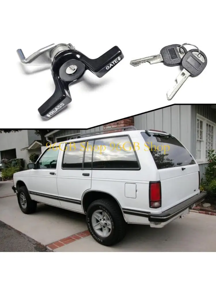 

96GB for 83-94 S10S15 BlazerJimmy Tailgate Lift Lock Set Rear Trunk Lift Gate Lock