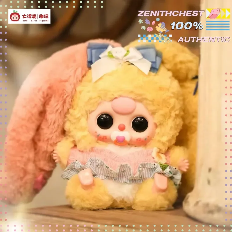 

Authentic Baby Three Lily Rabbit Town S4 Generation Vinyl Face Blind Box Trendy Play Blind Box Adorable Ornament Toy Doll Gifts