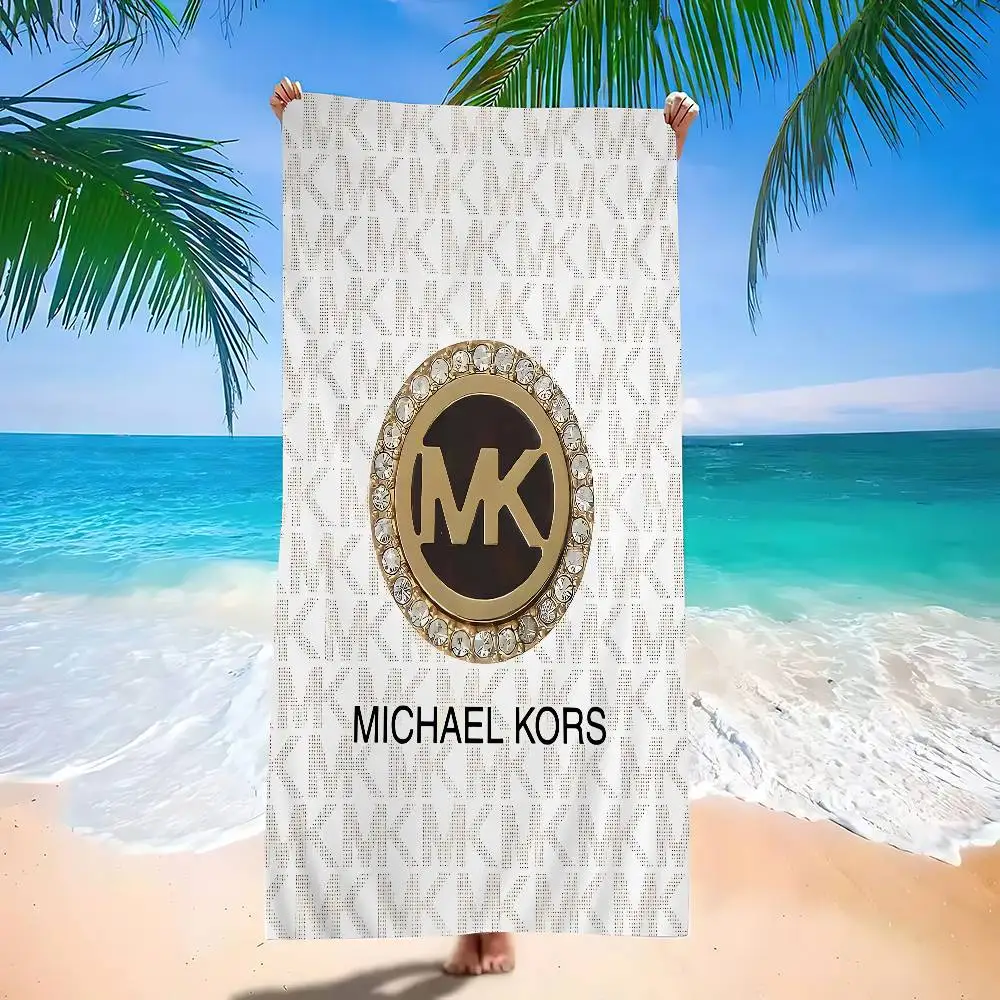 M-Michaels-Fashion-Kors Microfiber Beach Towel Absorbent Quick dry Soft Yoga Swimming Resort Mountain Climbing Towel view 4