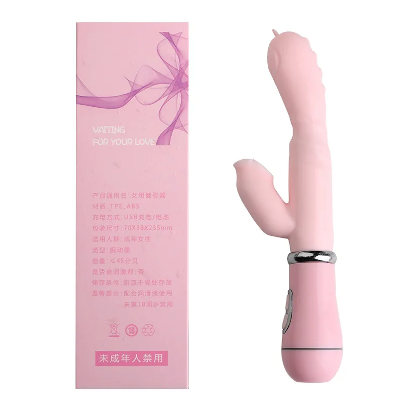 Vibrador Recarregável de Língua para Mulheres Adulta, Masturbador Empurrante, Brinquedos Sexuais, Vibradores Dildos, Estimulador do Clitóris, Produto Sexual