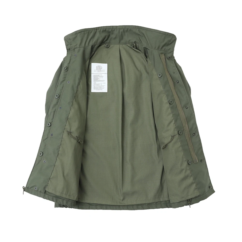 M65 Jacket Men's Green Coat Casual Training Tactical Unlined Single Coat Loose M65 Jacket