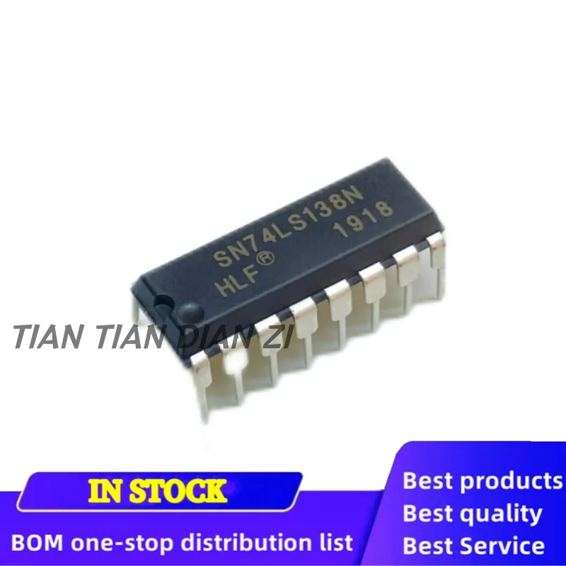 10pcs/lot SN74LS138N DIP-16 ic chips in stock