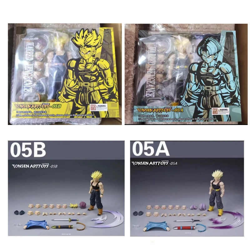 

Tonsen arttoys Tonsen Arttoys Kamione Dragon Ball Z Super Saiyan SSJ SSJ2 Trunks 05a 05b Character Model Toy Gift Collection