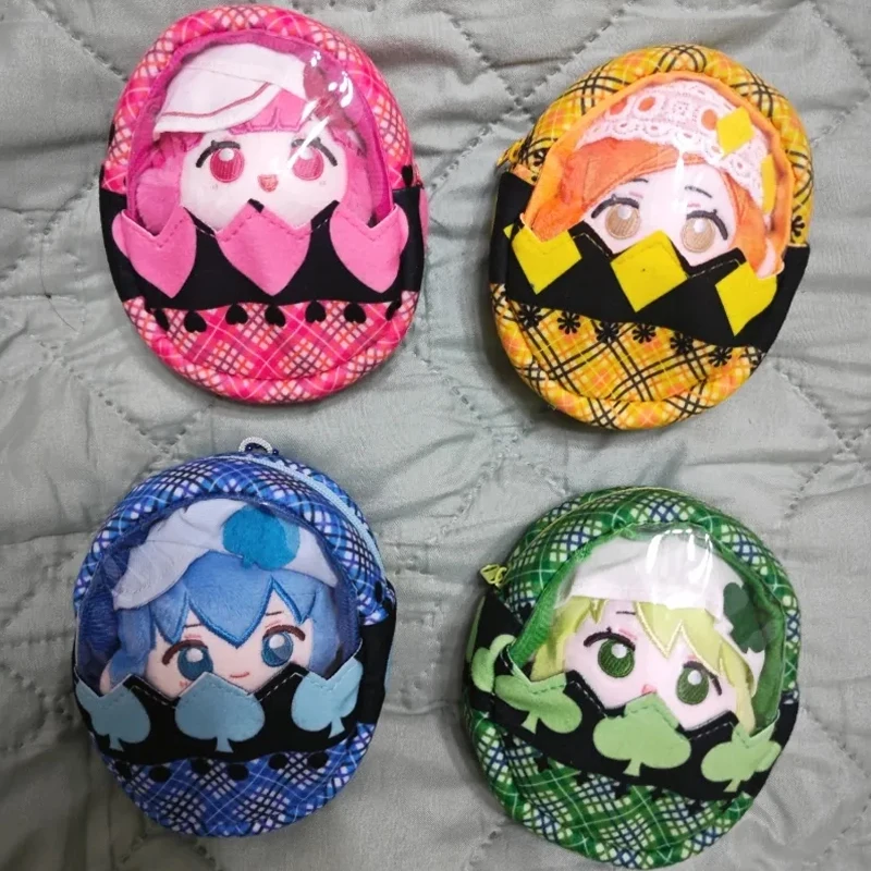 Shugo Chara 9cm Doll Bag Sweetheart Egg Shaped Baby Bag Checkered Storage Bag Pendant Wallet Backpack Pendant Gift