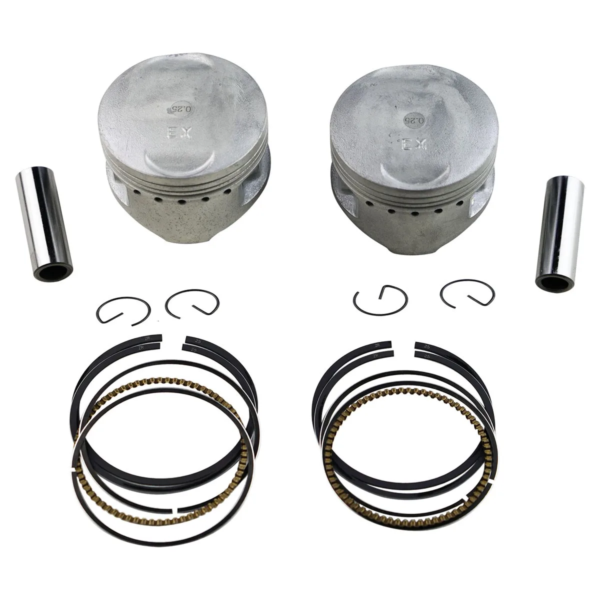 

oversize 68.25mm Motorcycle Piston Ring Kit For YAMAHA XV400 91-94 XVS400 Drag Star 96-17