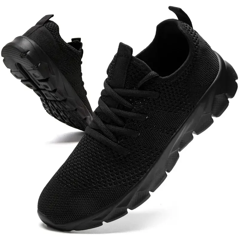 Lightweight Casual Men's Shoes Anti-slip Comfort Breathable Sneakers Outdoor Running Shoes for Men Push Size Mesh Footwear