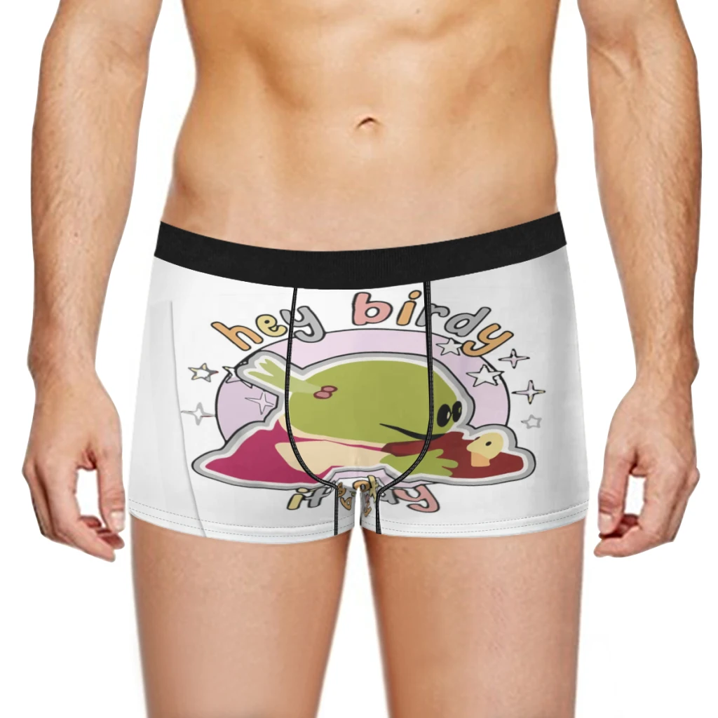 Hey Birdy Heren Onderbroek Man Ademende Boxershorts Heren Slipje Ondergoed Cadeau