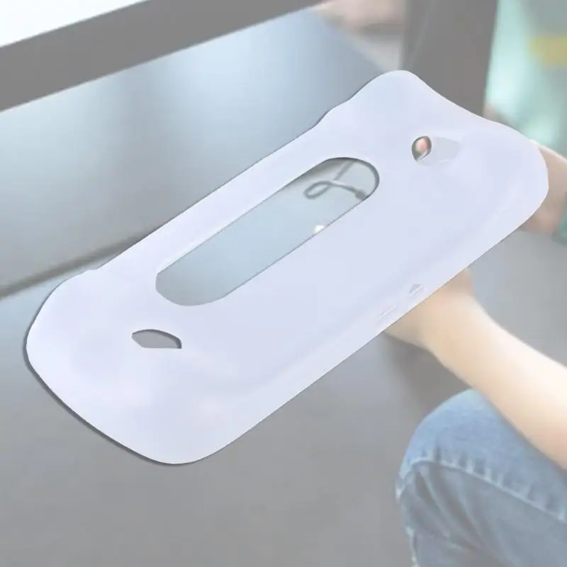 B2RD Full Coverage Protective Case for Ayn Odin 2 Console Clear White Cover