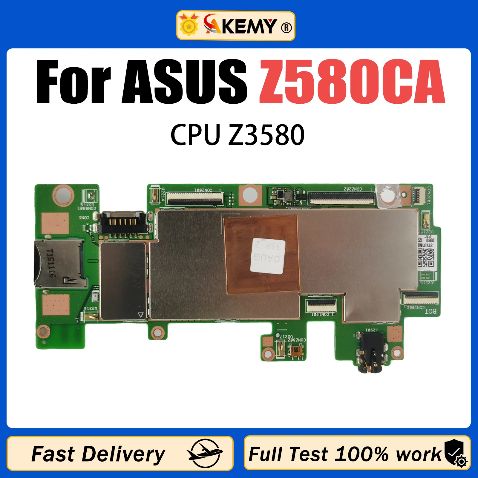 

AKEMY FOR ASUS ZenPad S 8.0 P01MA Z580CA tabelt motherboard Z580CA_MB_JP 4G RAM + 64G SSD test good