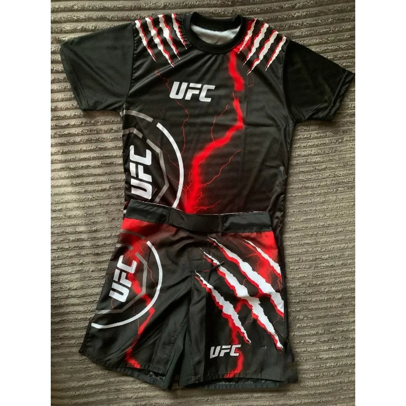 

Best-selling Men's and Women's Outdoor Sports Casual Short-sleeved Short-pants Sets; Martial Arts and Boxing Clothing kids