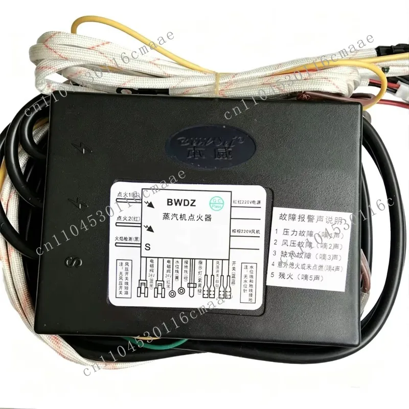 Steam Engine Spare Parts Dual 24V Solenoid Valve BWDZ 220V Steaming Oven Controller