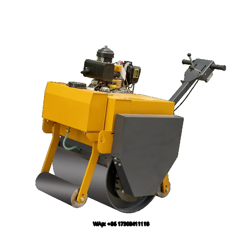 500kg Mini Walk Behind Vibratory Road Roller YSW050H for Asphalt and Soil Compaction