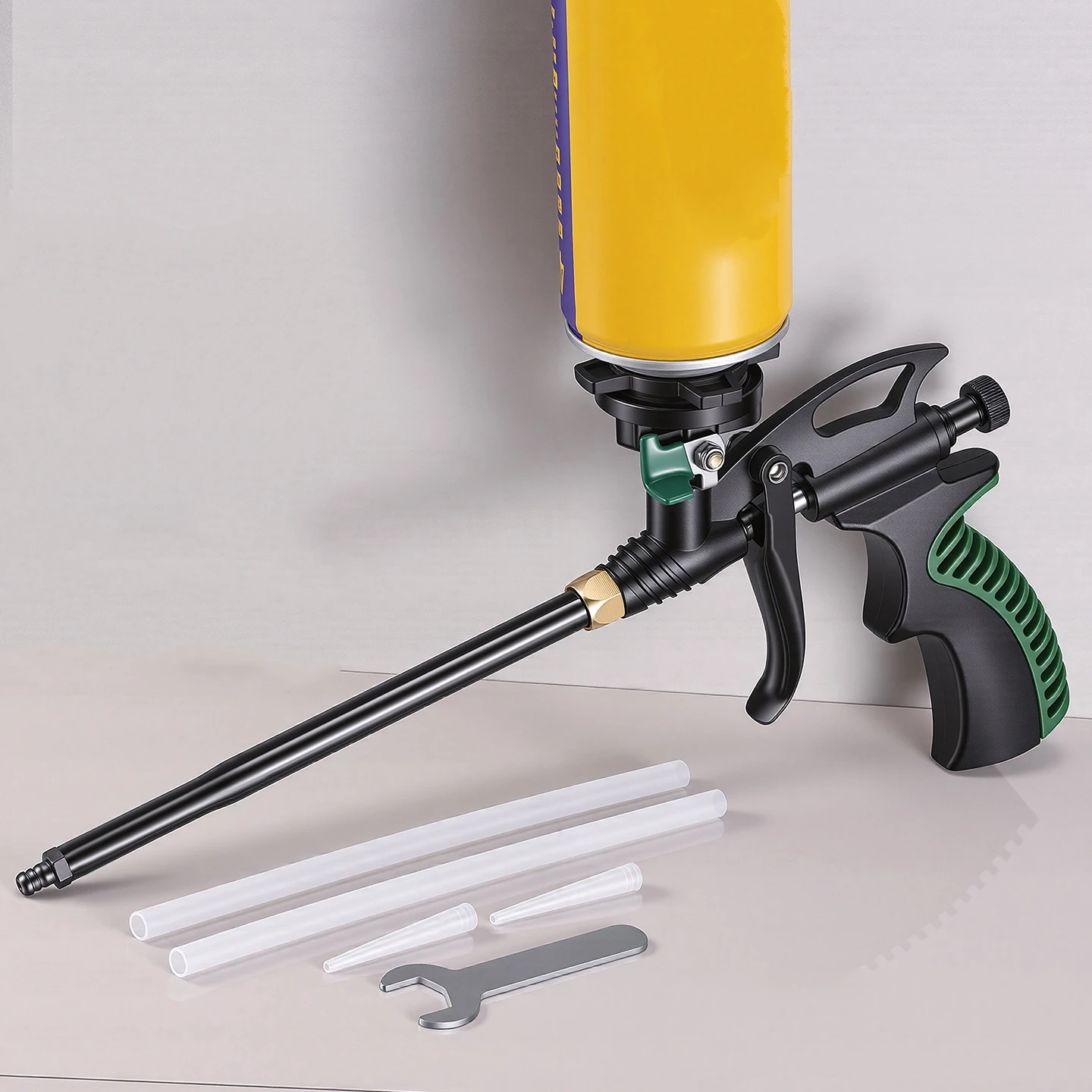 Foam Gun Expanding Foam Spray Gun Insulating Applicator for Caulking Filling Sealing Foam Sealant Construction Home Renovation